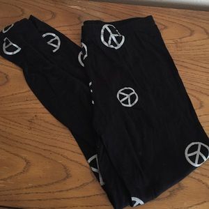 Peace leggings