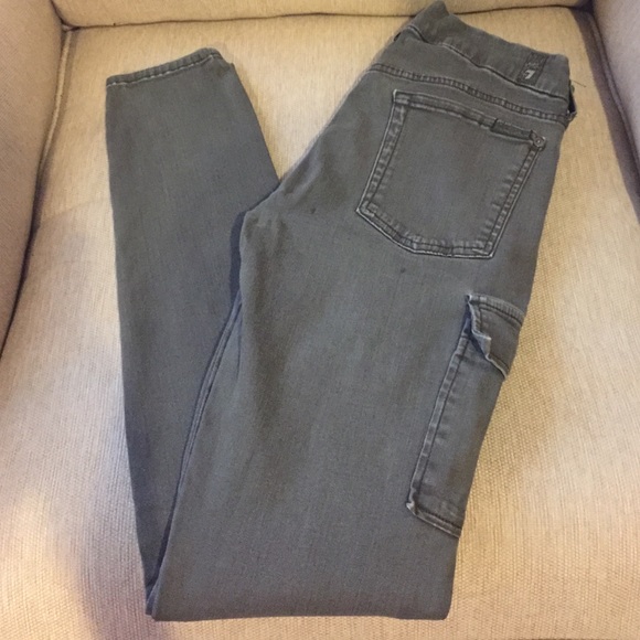 7 for all Mankind Denim - 7 For All Mankind Cargo Skinny Pants
