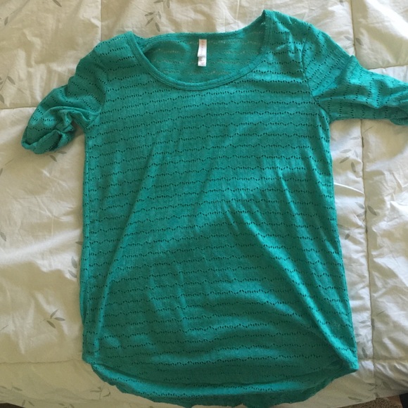 Turquoise short tunic