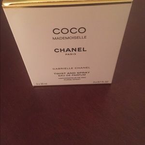 Chanel perfume decorative box
