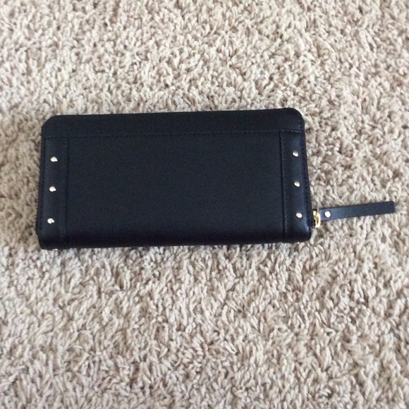 SOLD KATE SPADE BRAND NEW TAGS BLACK WALLET W GOLD - Picture 2 of 4