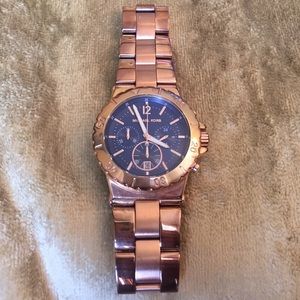 Michael Kors rose gold watch