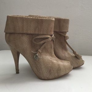 RACHEL Rachel Roy Peep Toe Booties