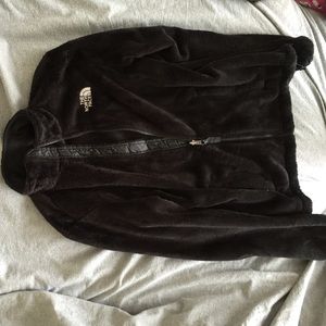 North Fave Black Faux Fur Jacket