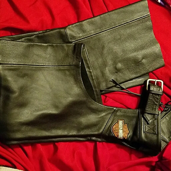 Harley Davidson leather chapps