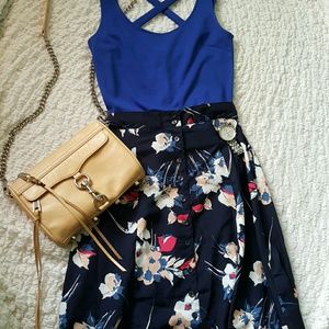 Floral maxi skirt!