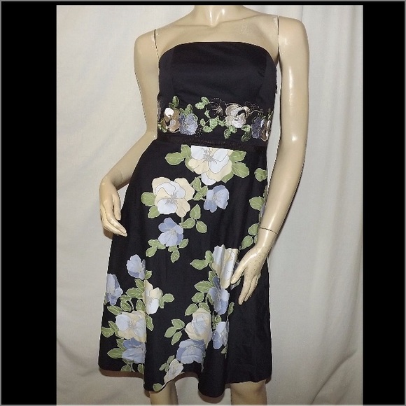 Ann Taylor Loft Sateen Twill Dress Size 0