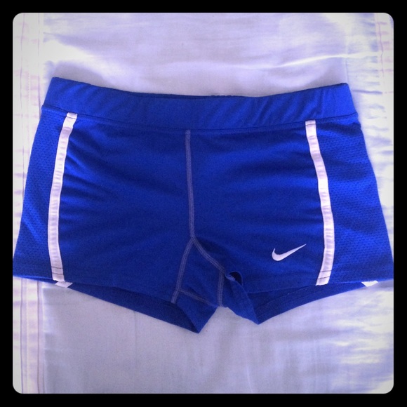 Blue Nike Running Shorts