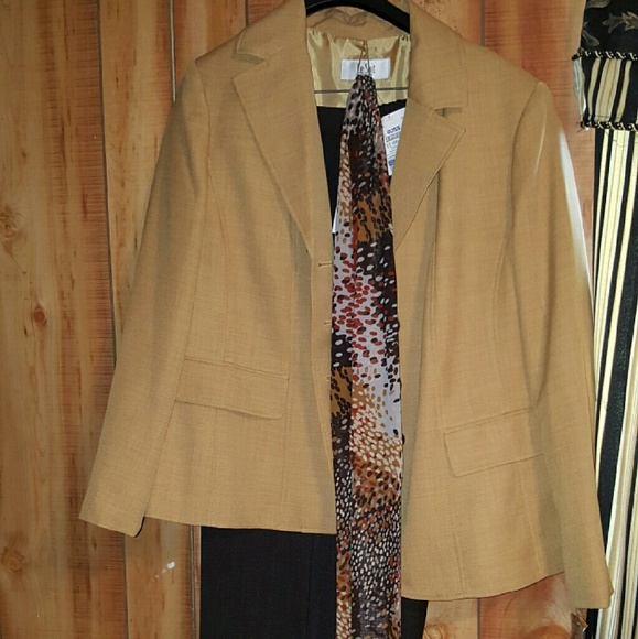 3 piece multicolor pant suit