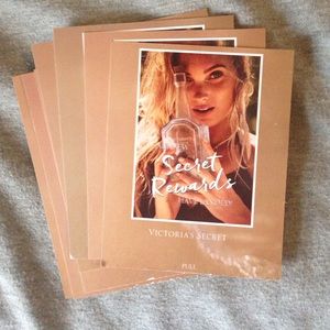 5 secret rewards cards each worth 10$$