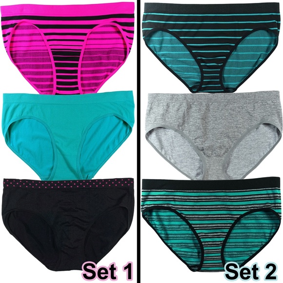 Other - 1X Three-Pack Women's Panties Bikini Briefs