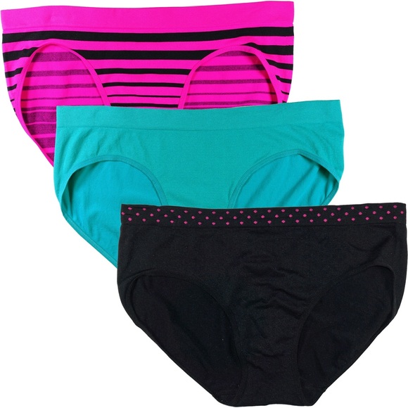 1X Three-Pack Women's Panties Bikini Briefs