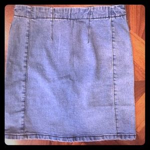 Brandy Melville Jean skirt