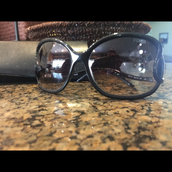 Authentic Fendi Black Sunglasses