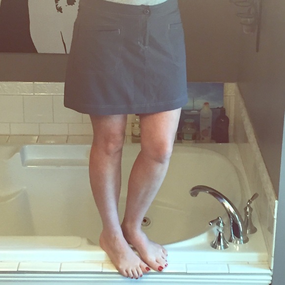 Gray Prana Lena Skort