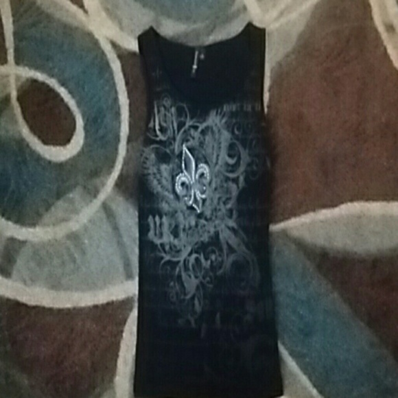 Rocker style tank top