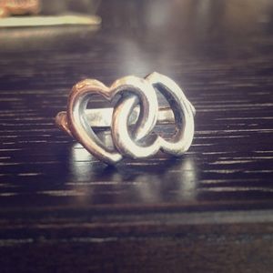 James Avery Linked Heart Ring