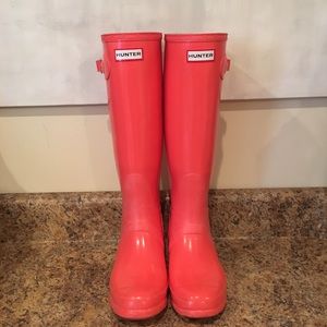 Coral Hunter Rain Boots