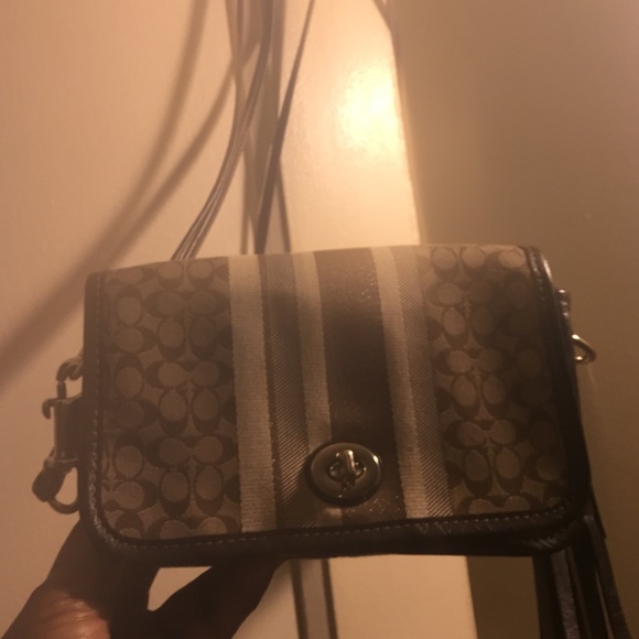 Coach cross body bag