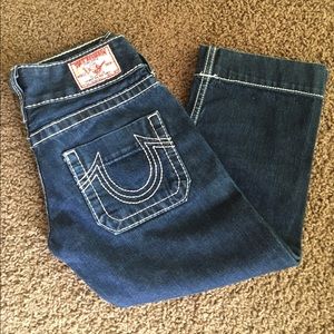 True religion size 24 capris