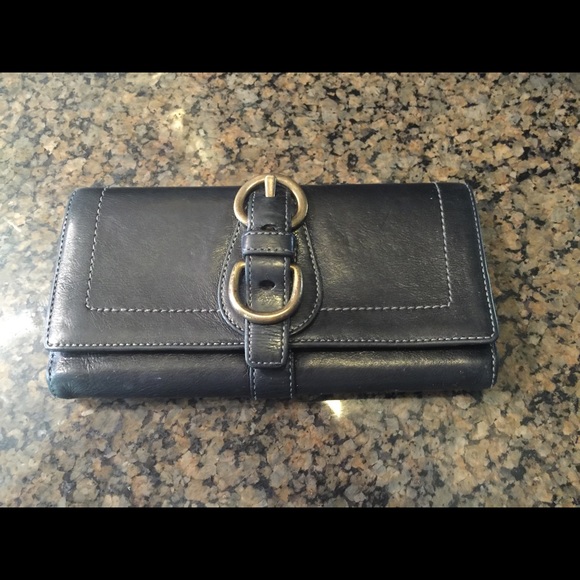 Coach leather wallet