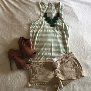 Casual stripped tank