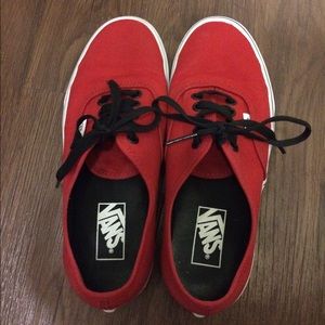 Red vans