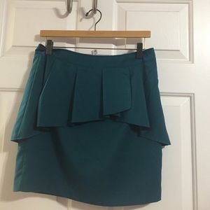 Bluish greenish skirt