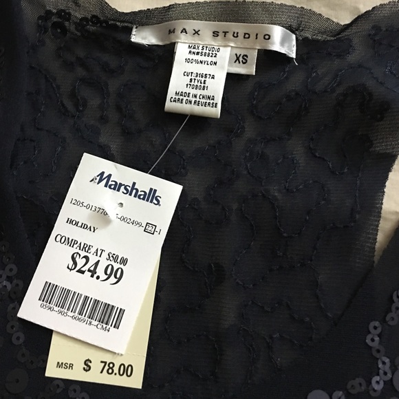 Max studio sequin top - Picture 4 of 4