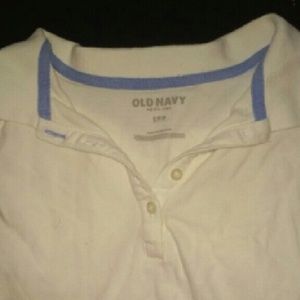 White Old Navy Polo