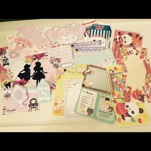 Planner stickers stationery lot for Filofax
