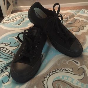 All black converse