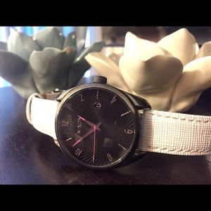 Nixon Bullet Leather Watch