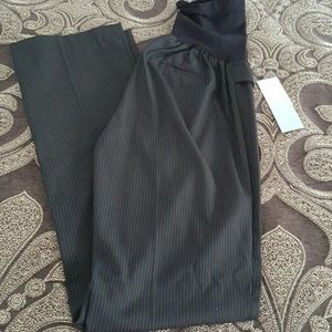 Black Maternity Slacks NWT