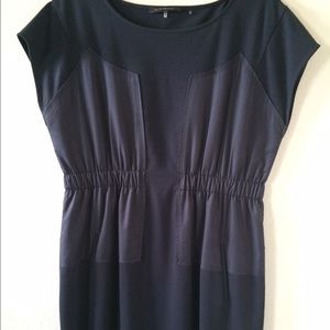 Navy blue dress