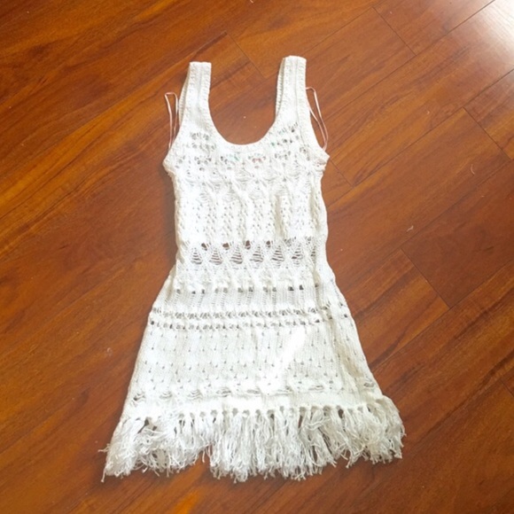 Crochet swim cover up
