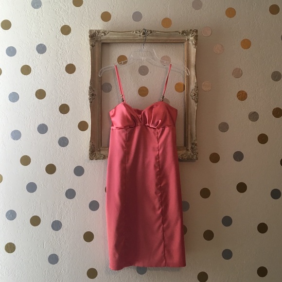 My Michelle coral dress