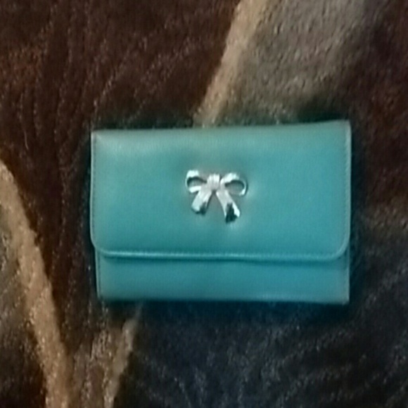 Turquoise wallet
