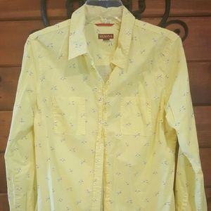 Merona brand button down shirt size large.