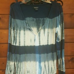 Lucky Brand tie-dye casual shirt
