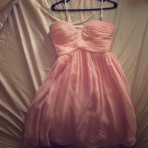 Rose Colored Bridesmaid dress