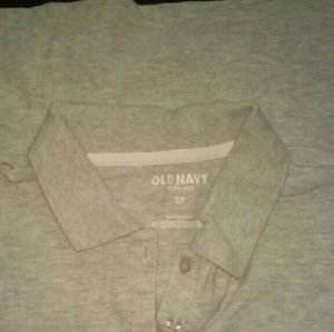 Grey Old Navy Polo