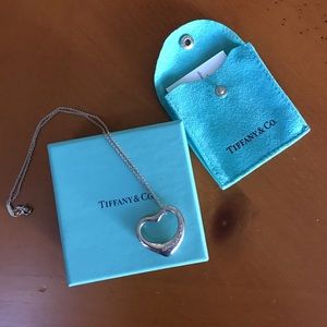 Tiffany & CO Elsa Peretti Heart Pendant