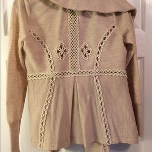 Sweater coat from Anthropolgie