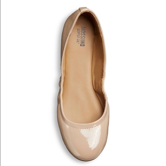 Mossimo Supply Co. Shoes - ✨Final Sale✨ Blush scrunch ballet flats, w/ box