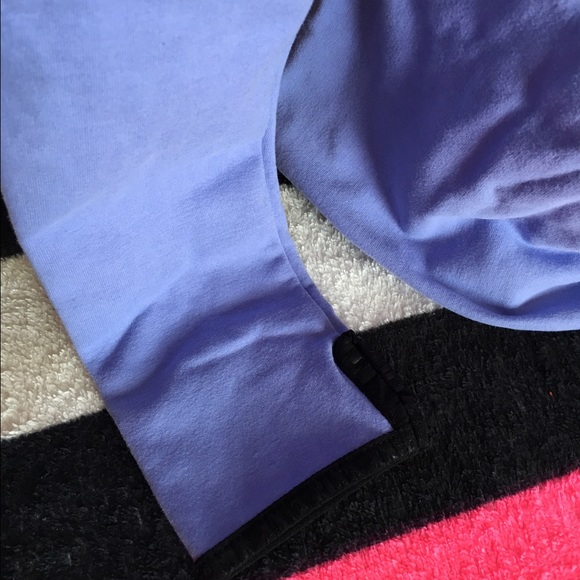 🆕VS PINK purple high low half zip - Picture 3 of 3