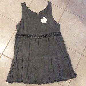 NWT En Creme army green dress