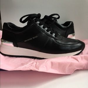 Leather Michael Kors sneakers! Worn once