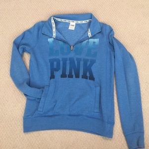 PINK half zip