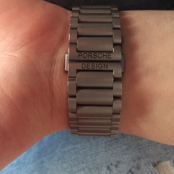 Porsche Design Titanium Stainless Steel Watch